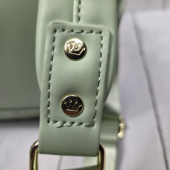 Disney Parks Loungefly Mint Green Sequin W Bow Mini Backpack Retired Rare Cute! - Picture 12 of 16